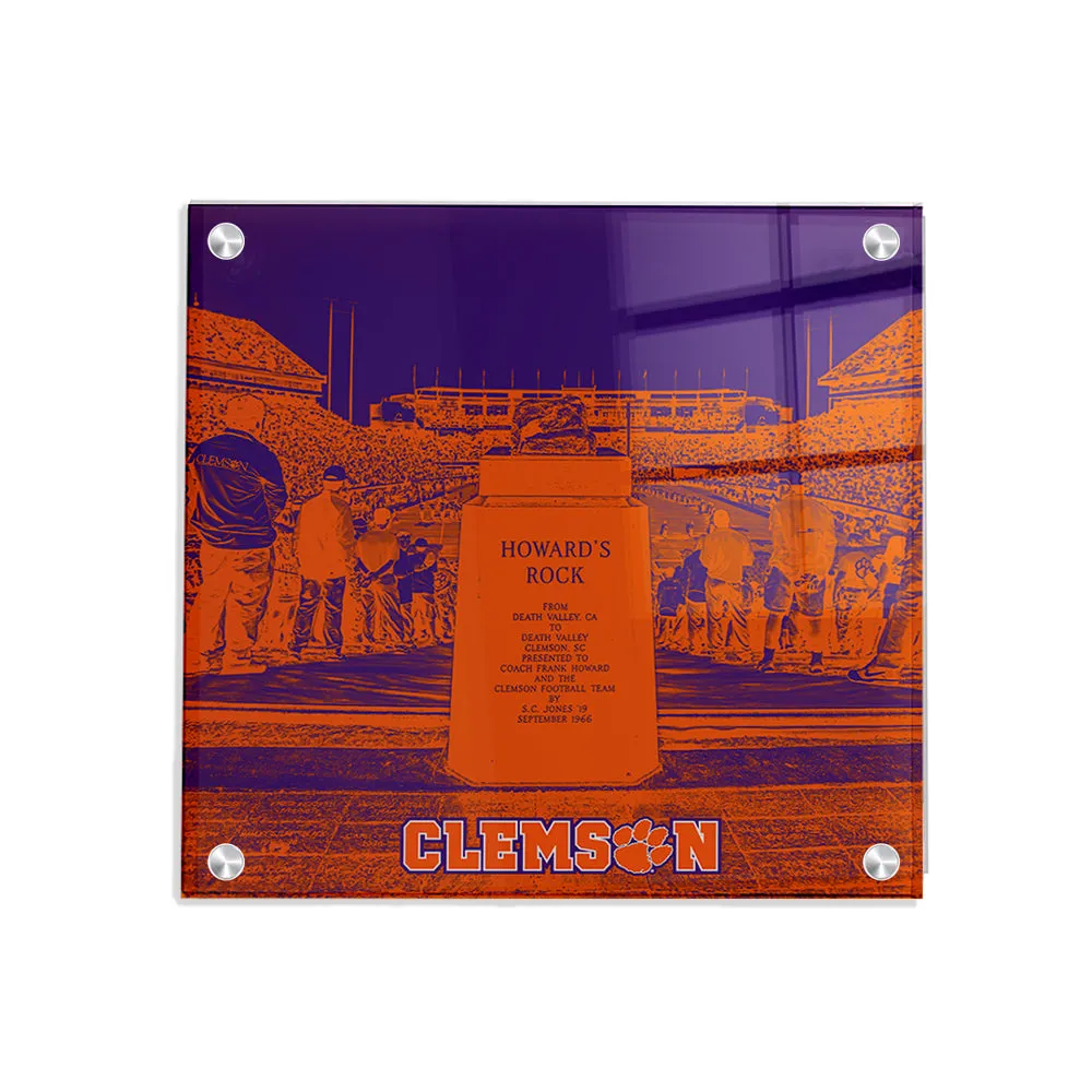 Clemson Tigers - Howard's Rock Duotone