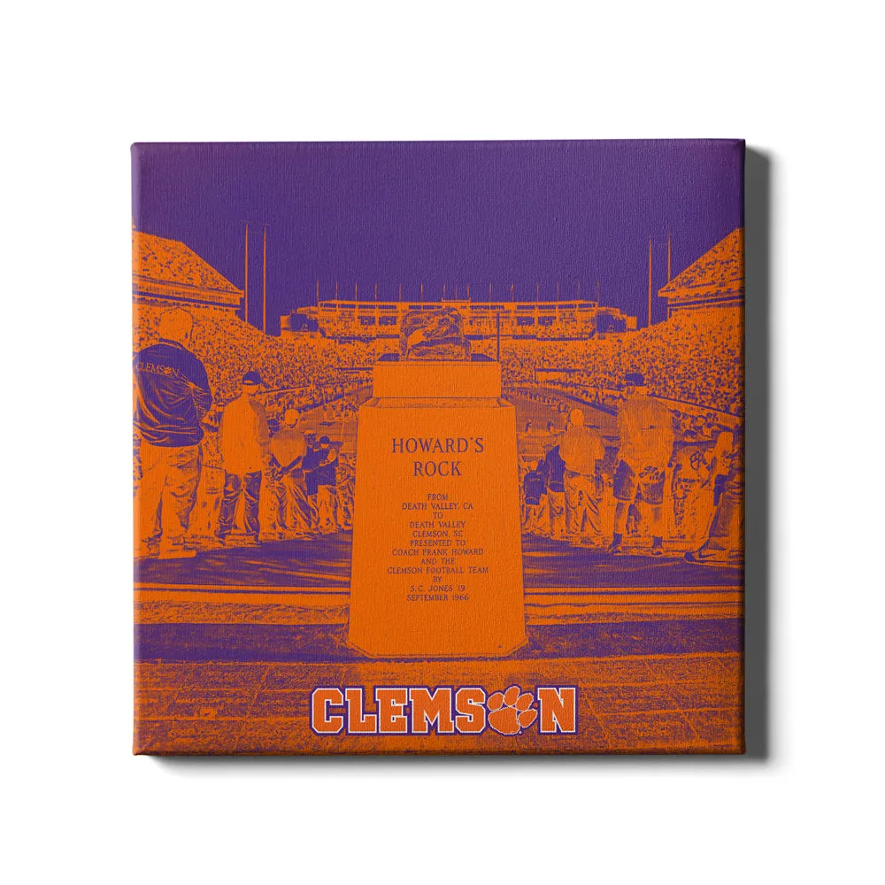 Clemson Tigers - Howard's Rock Duotone