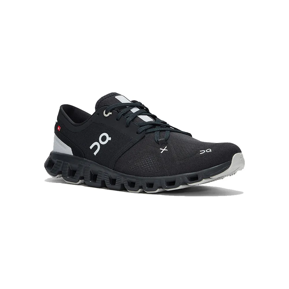 Certainly! Heres an optimized title for the product:

Cloud X 3 Running Shoes - Sleek Black Performance Footwear for Optimal Comfort and Agility