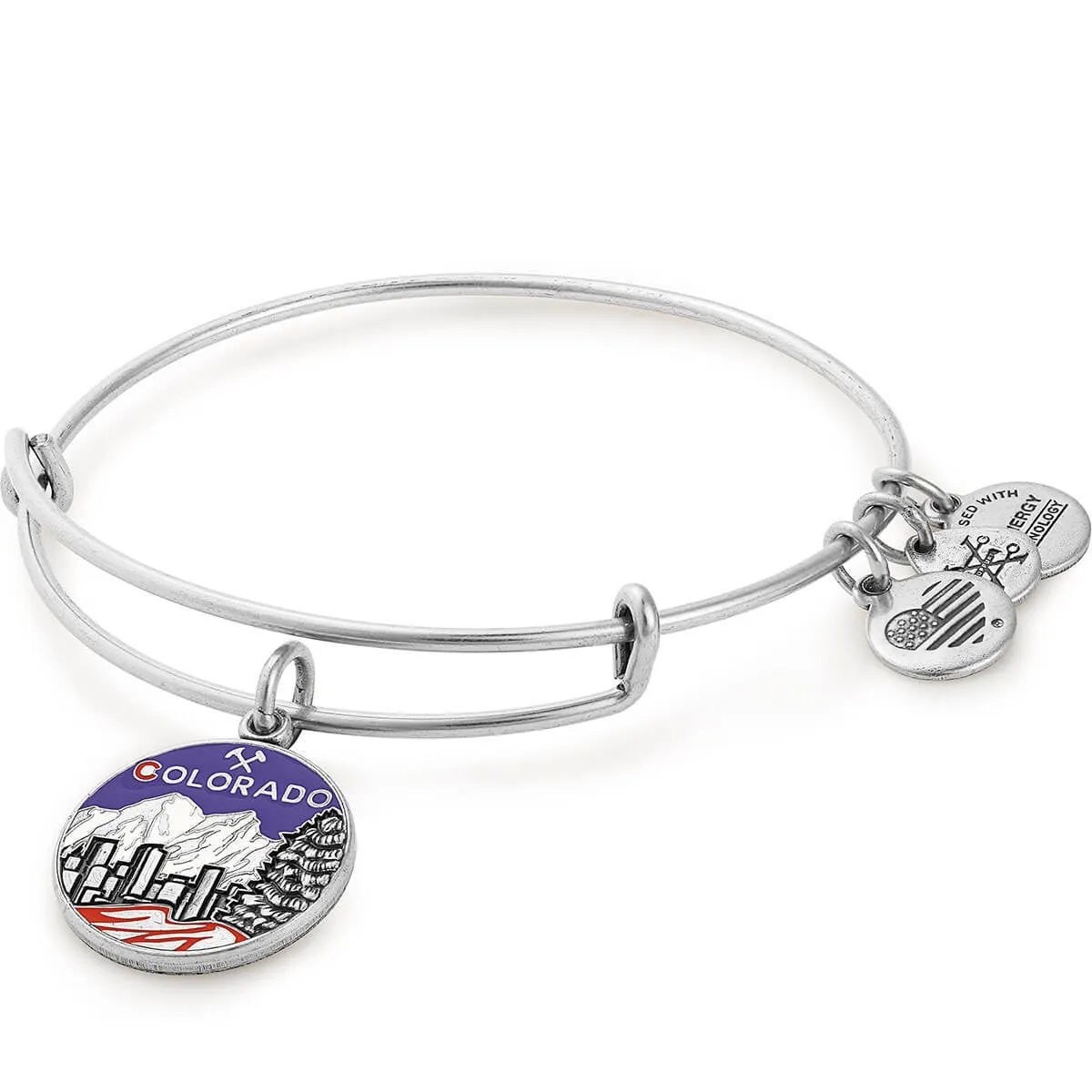 Colorado Mountains Charm Bangle