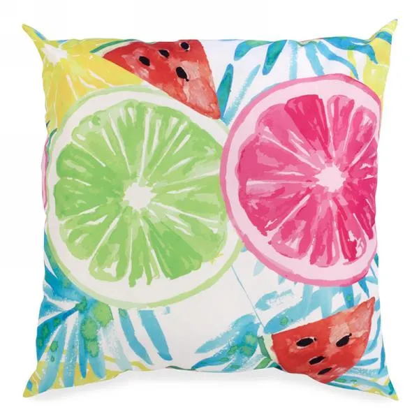 COLOURFUL FRUITS CUSHION (17X17)