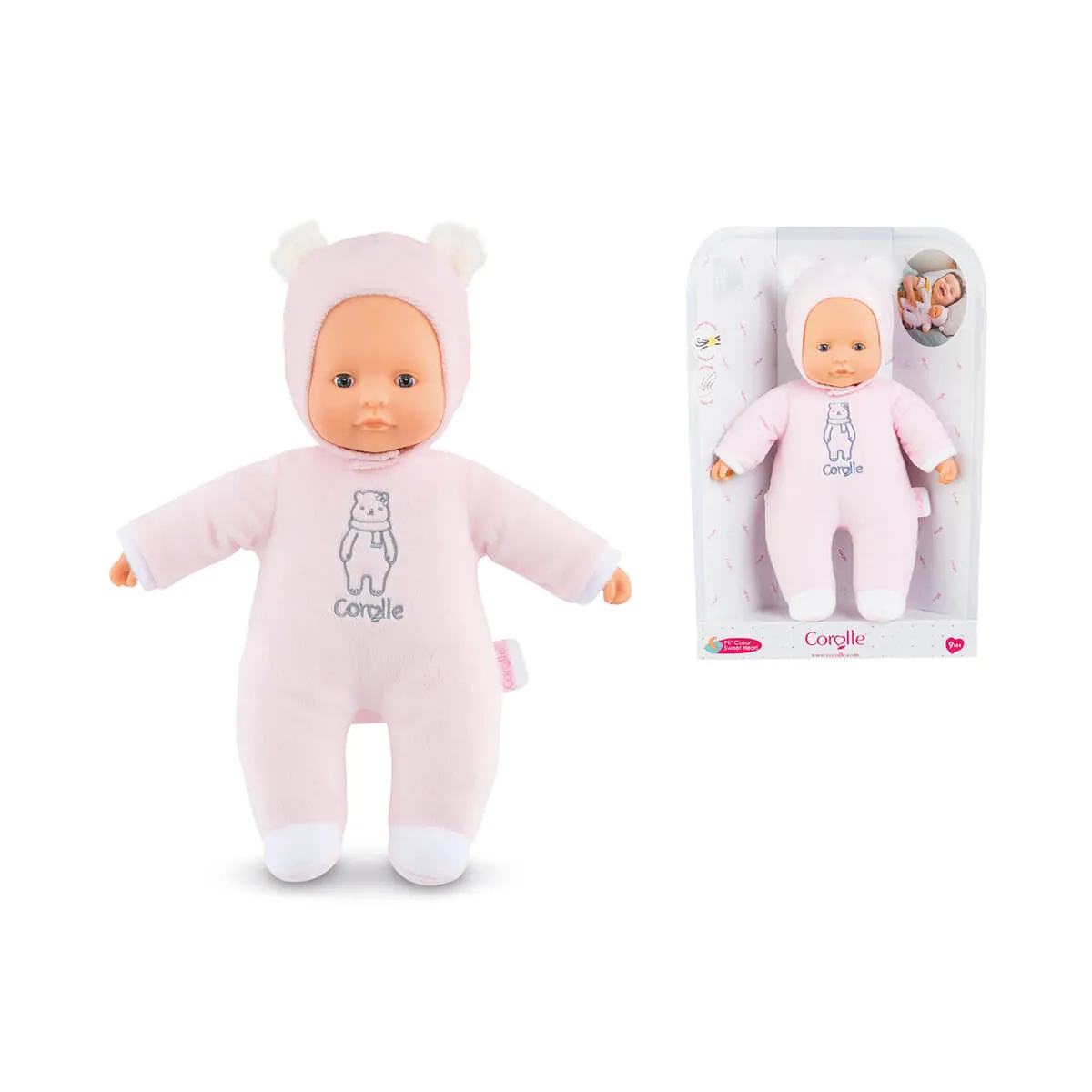 Corolle Sweet Heart Pink Bear