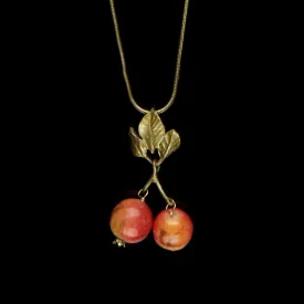 Crab Apple Pendant - Chain