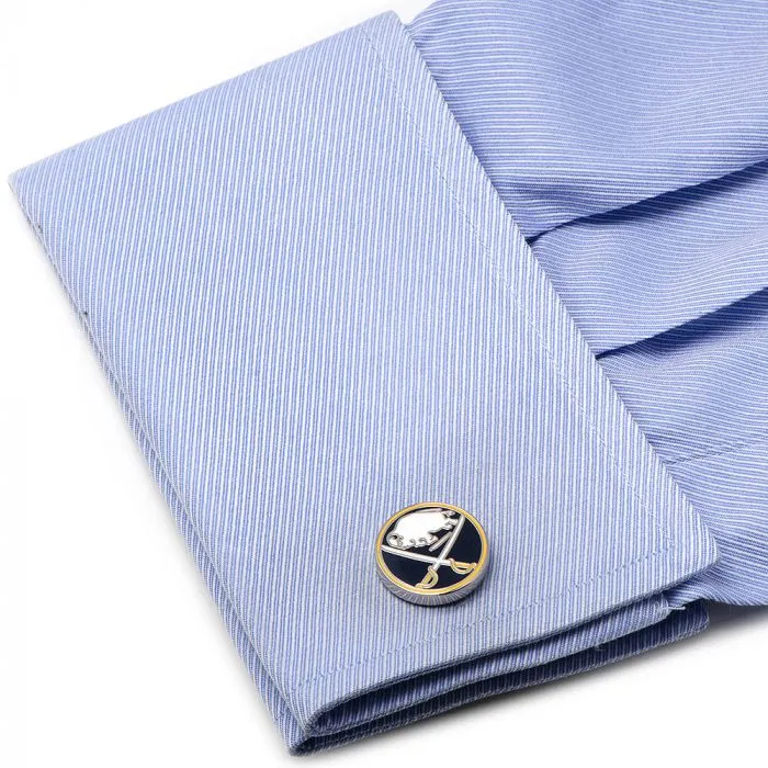 Cufflinks Inc - Buffalo Sabres Cufflinks