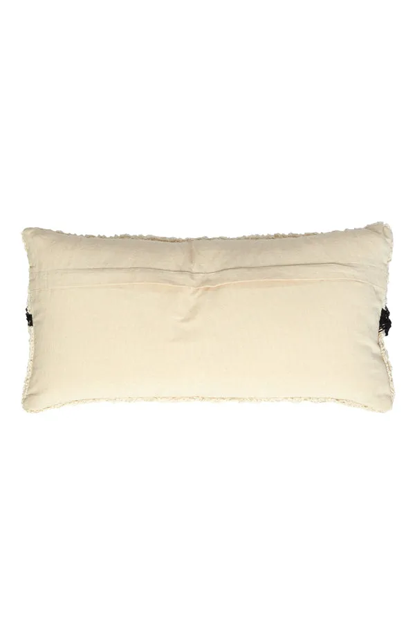 Cushion Natural & Black