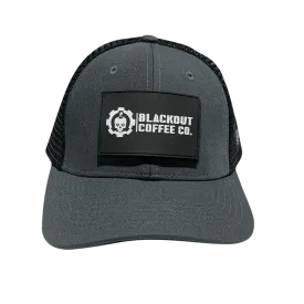 Dark Grey Trucker Hat w/ Black Mesh & PVC Patch