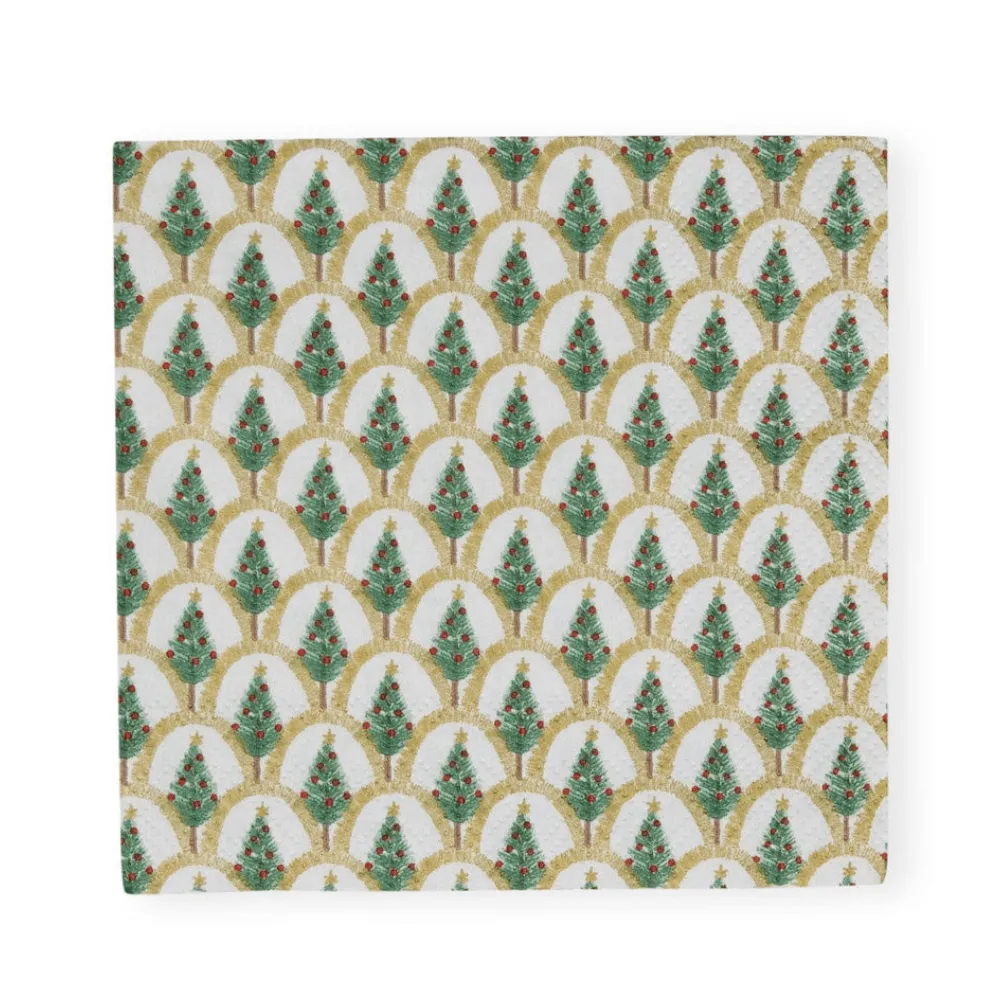 Deco Tree Luncheon Napkins