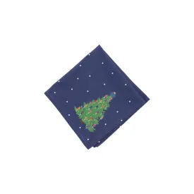 Dinner Napkin - Holiday Buoy Tree Napkin