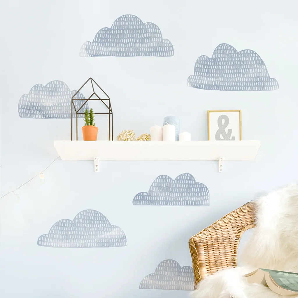 Dino Cloud Wall Decal Set