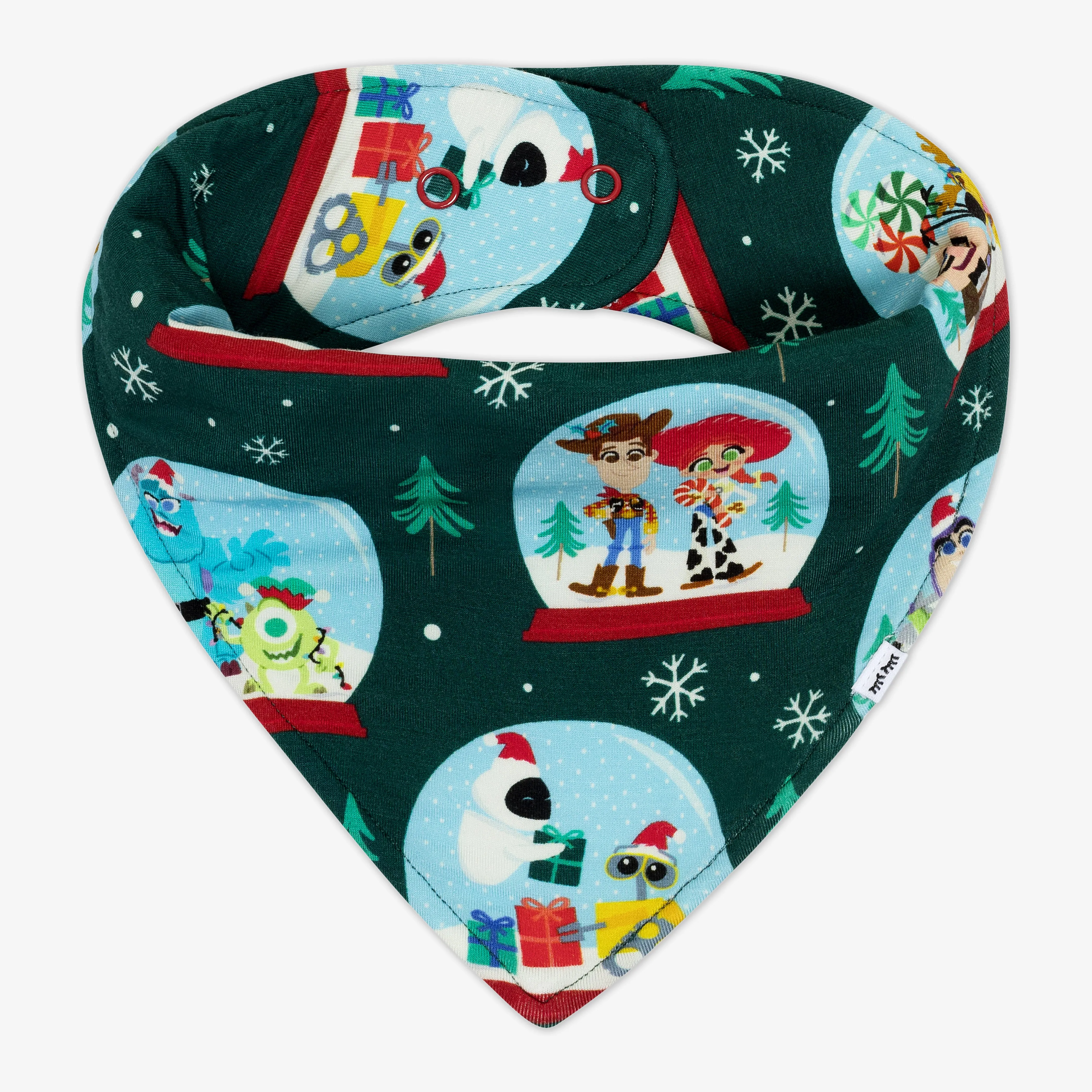 Disney A Very Pixar Christmas Bandana Bib