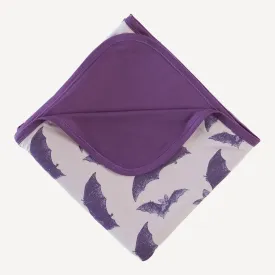 double layer blanket | purple bat | bamboo