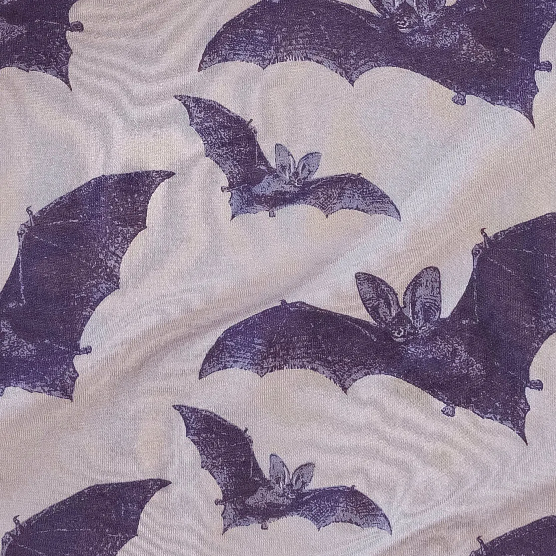 double layer blanket | purple bat | bamboo