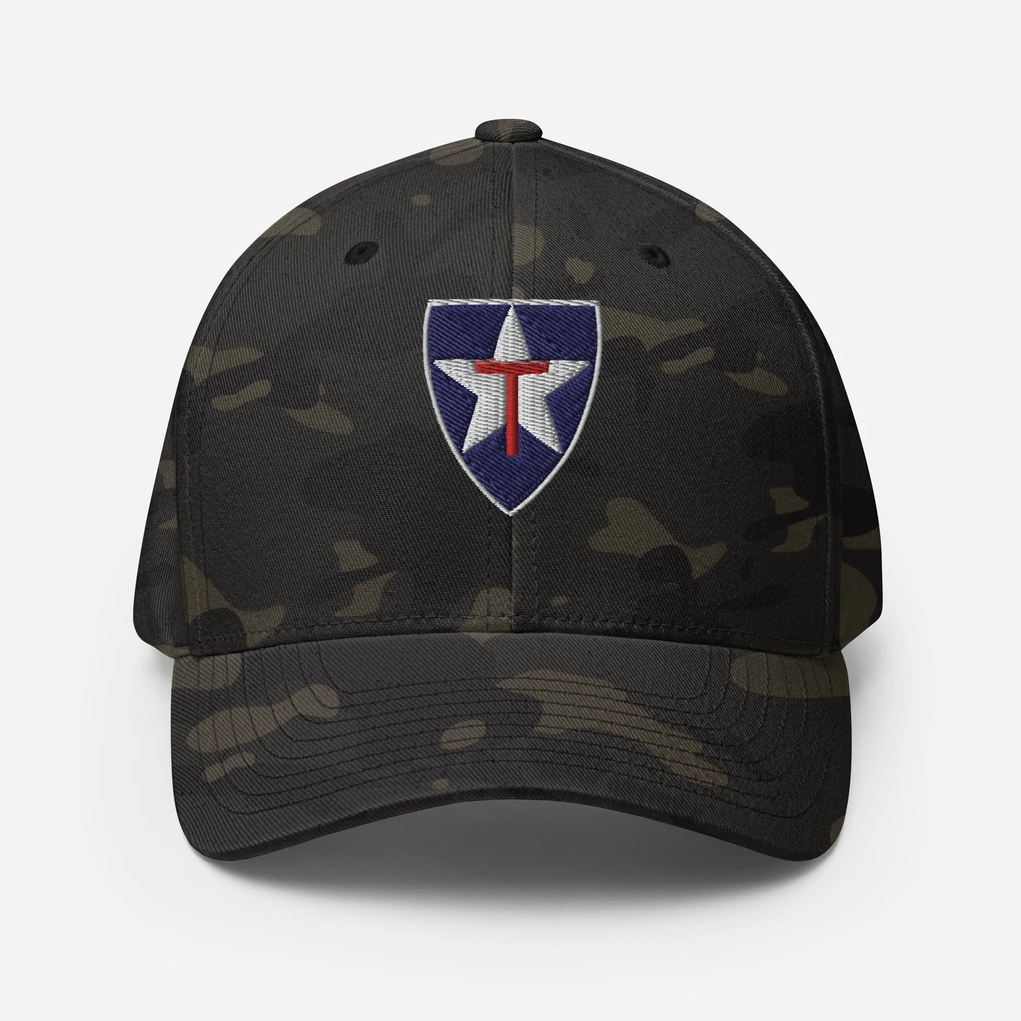 FlexFit Embroidered Texas State Guard Cap - Stylish and High-Quality