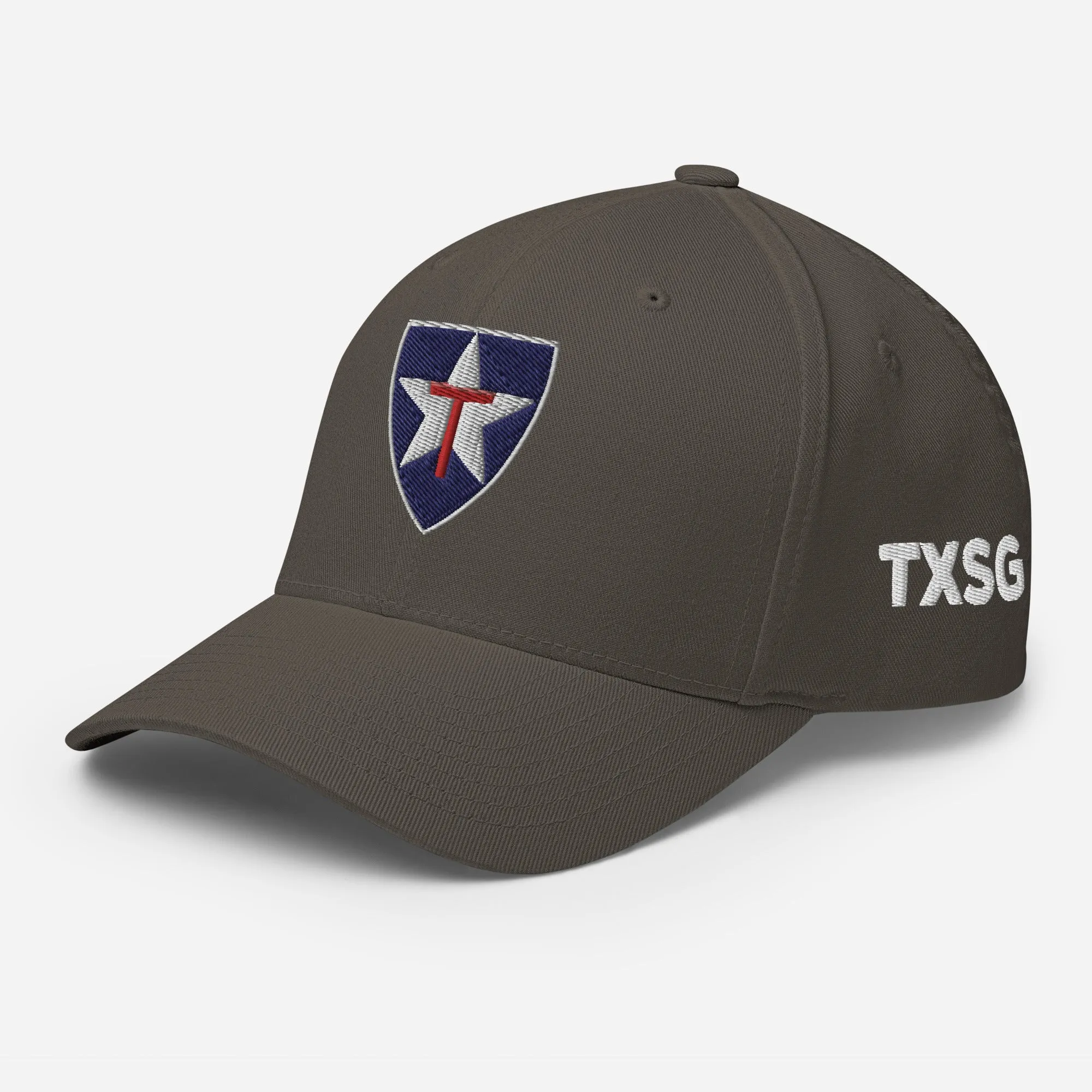 FlexFit Embroidered Texas State Guard Cap - Stylish and High-Quality