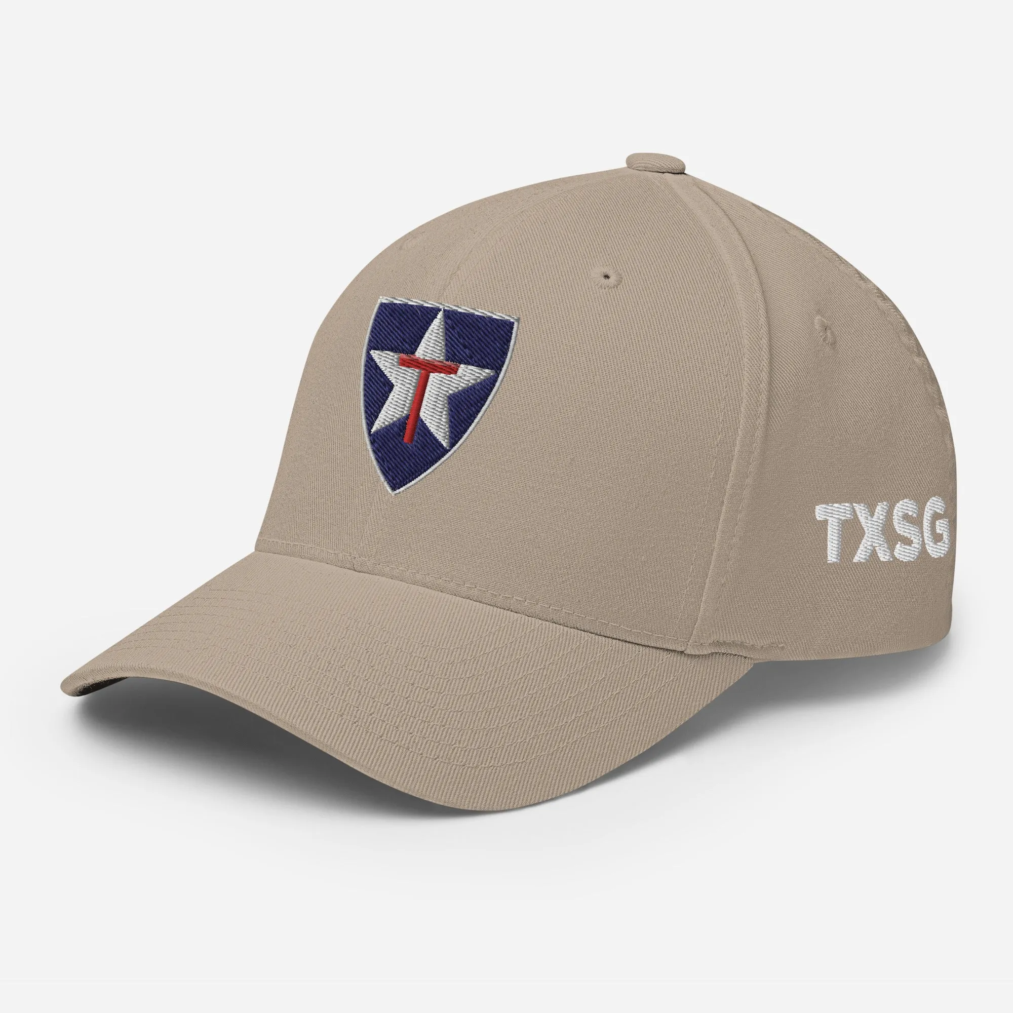 FlexFit Embroidered Texas State Guard Cap - Stylish and High-Quality