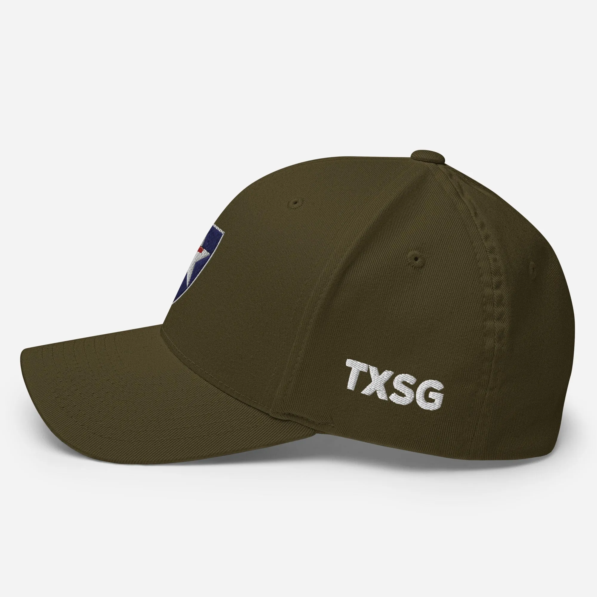 FlexFit Embroidered Texas State Guard Cap - Stylish and High-Quality