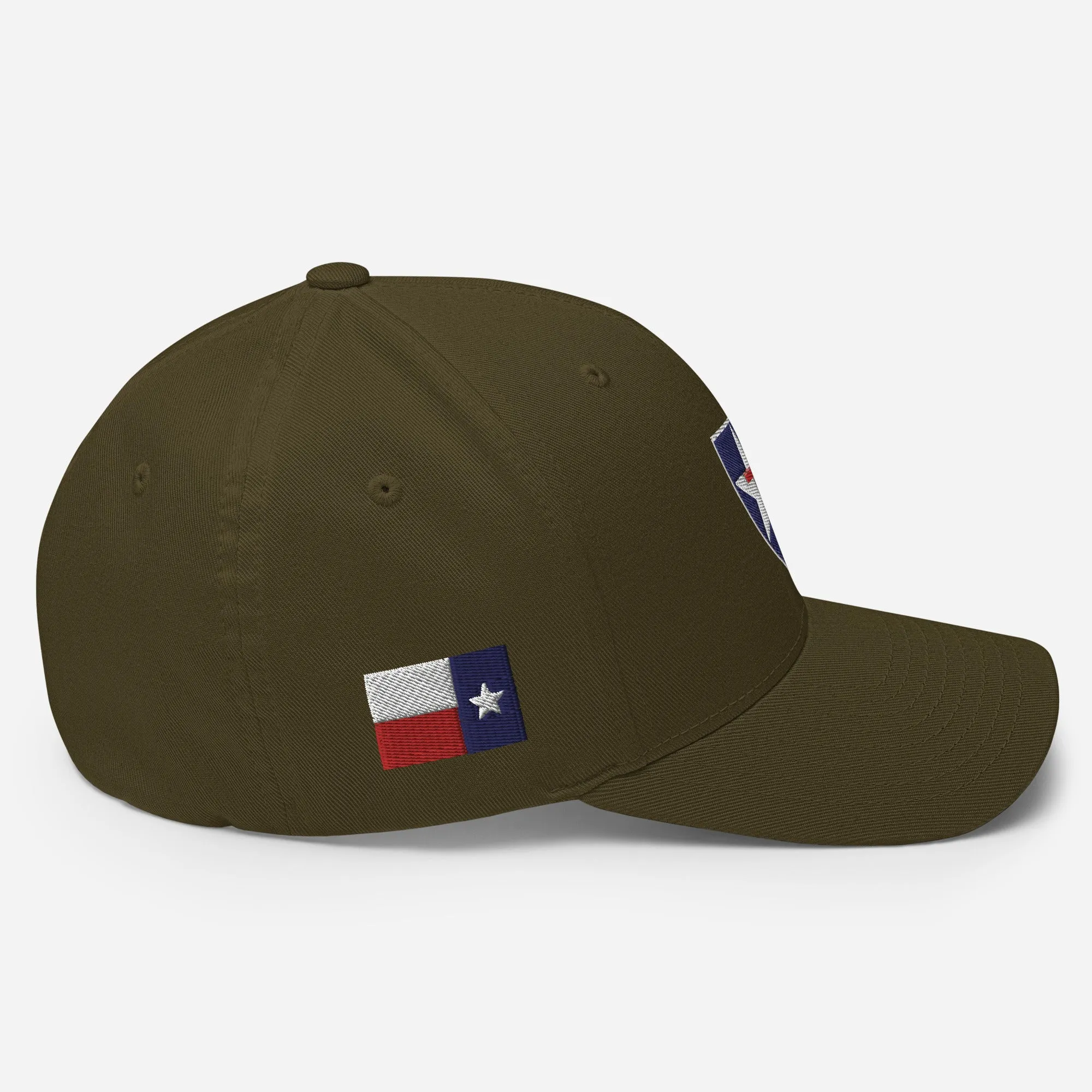 FlexFit Embroidered Texas State Guard Cap - Stylish and High-Quality