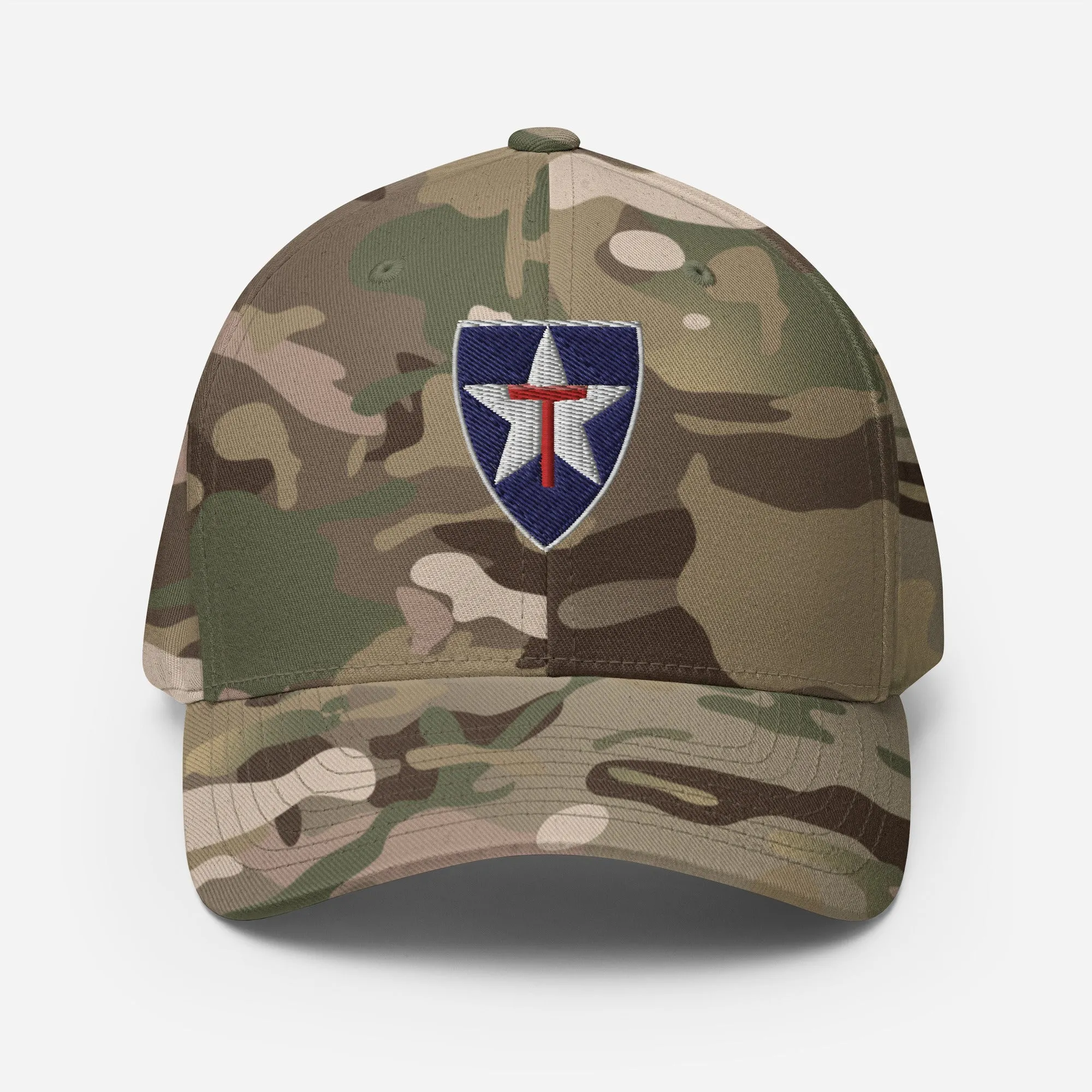 FlexFit Embroidered Texas State Guard Cap - Stylish and High-Quality