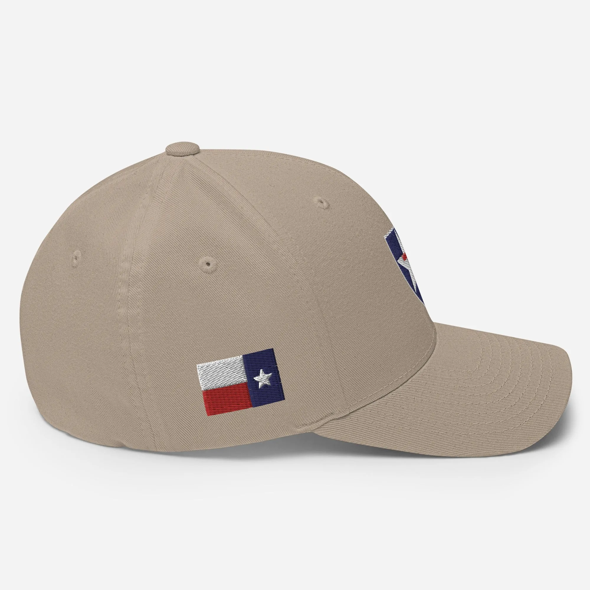 FlexFit Embroidered Texas State Guard Cap - Stylish and High-Quality