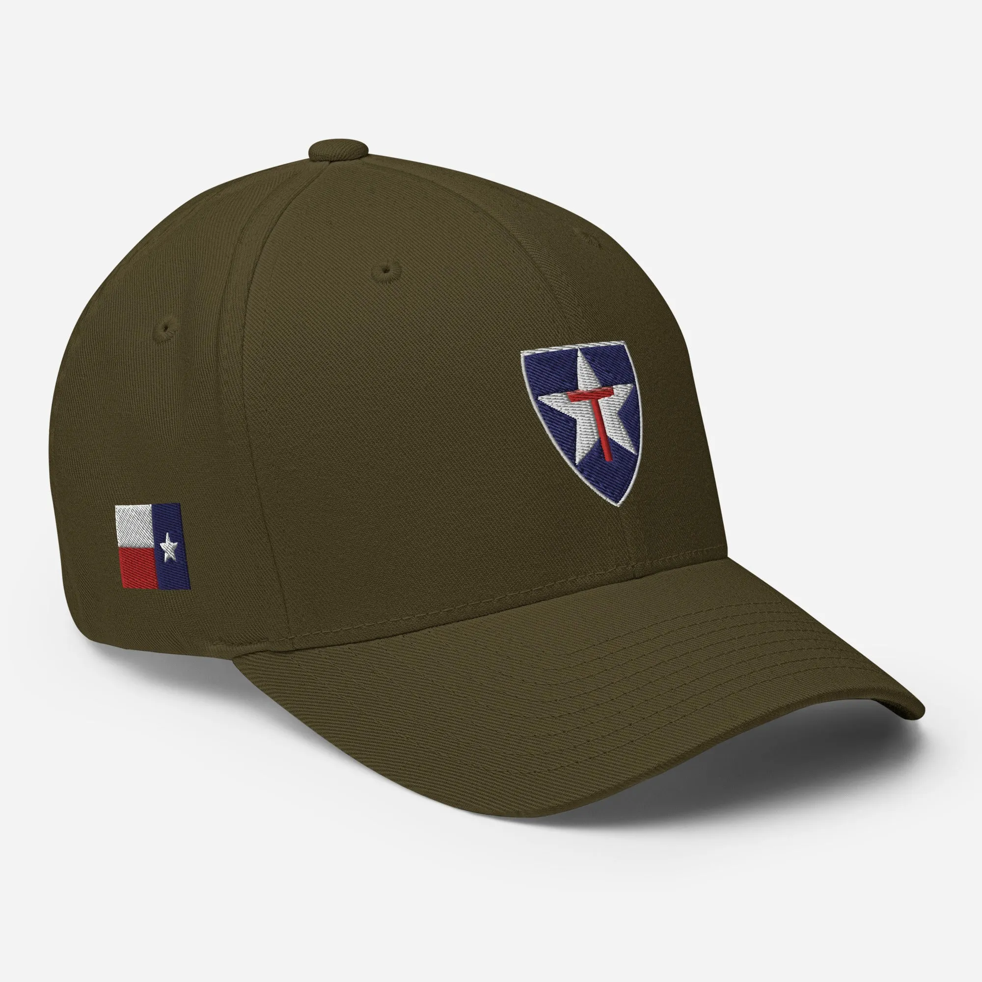 FlexFit Embroidered Texas State Guard Cap - Stylish and High-Quality