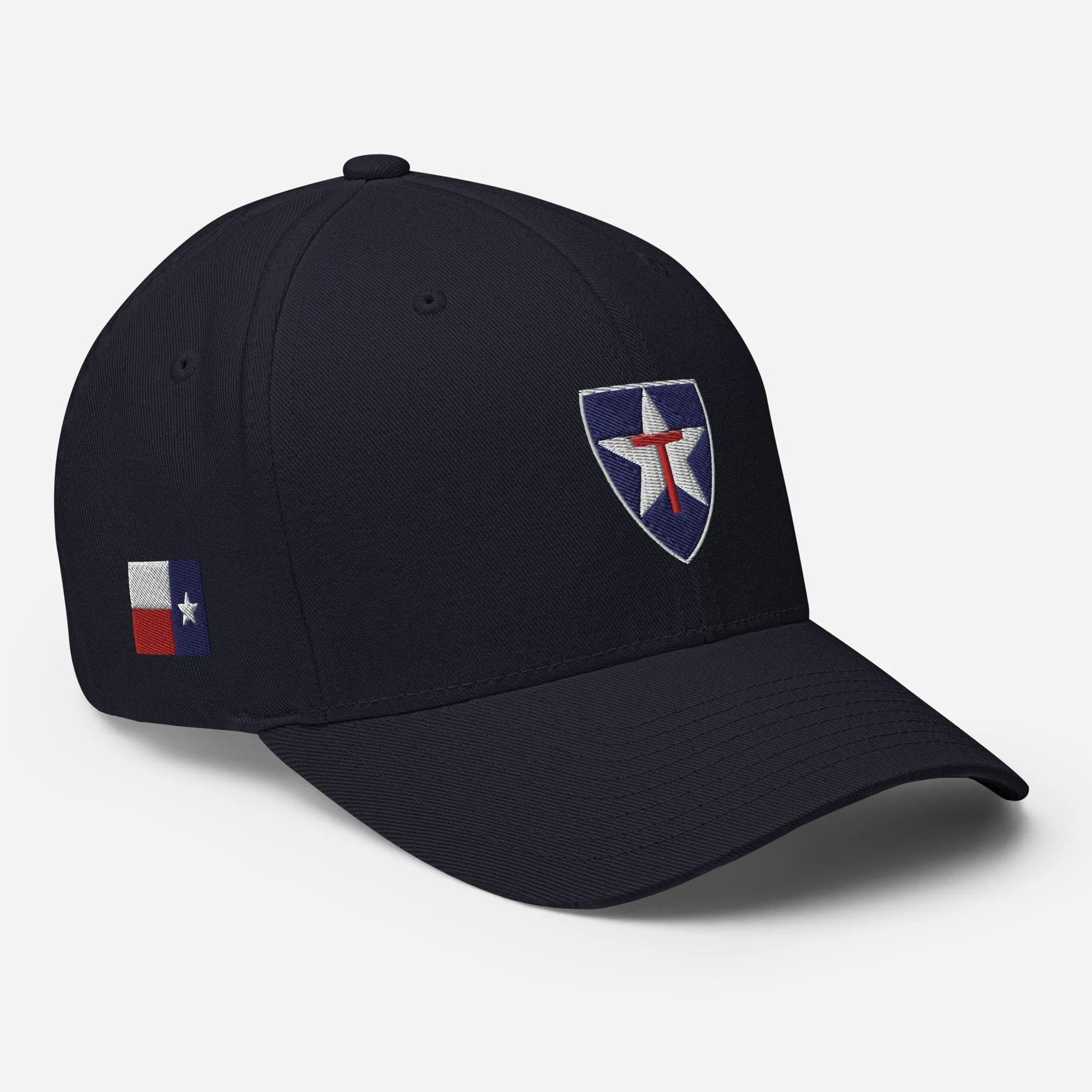 FlexFit Embroidered Texas State Guard Cap - Stylish and High-Quality