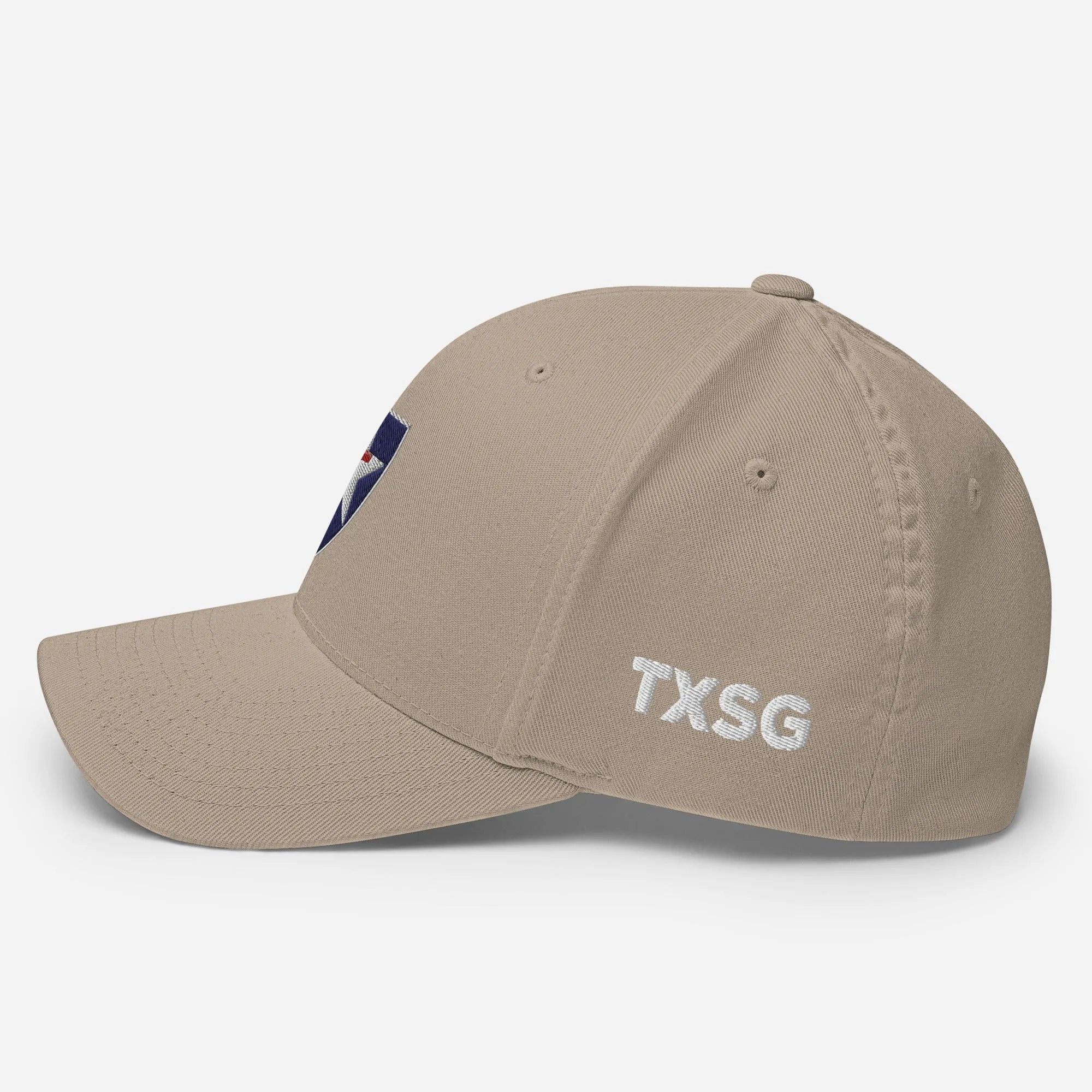 FlexFit Embroidered Texas State Guard Cap - Stylish and High-Quality