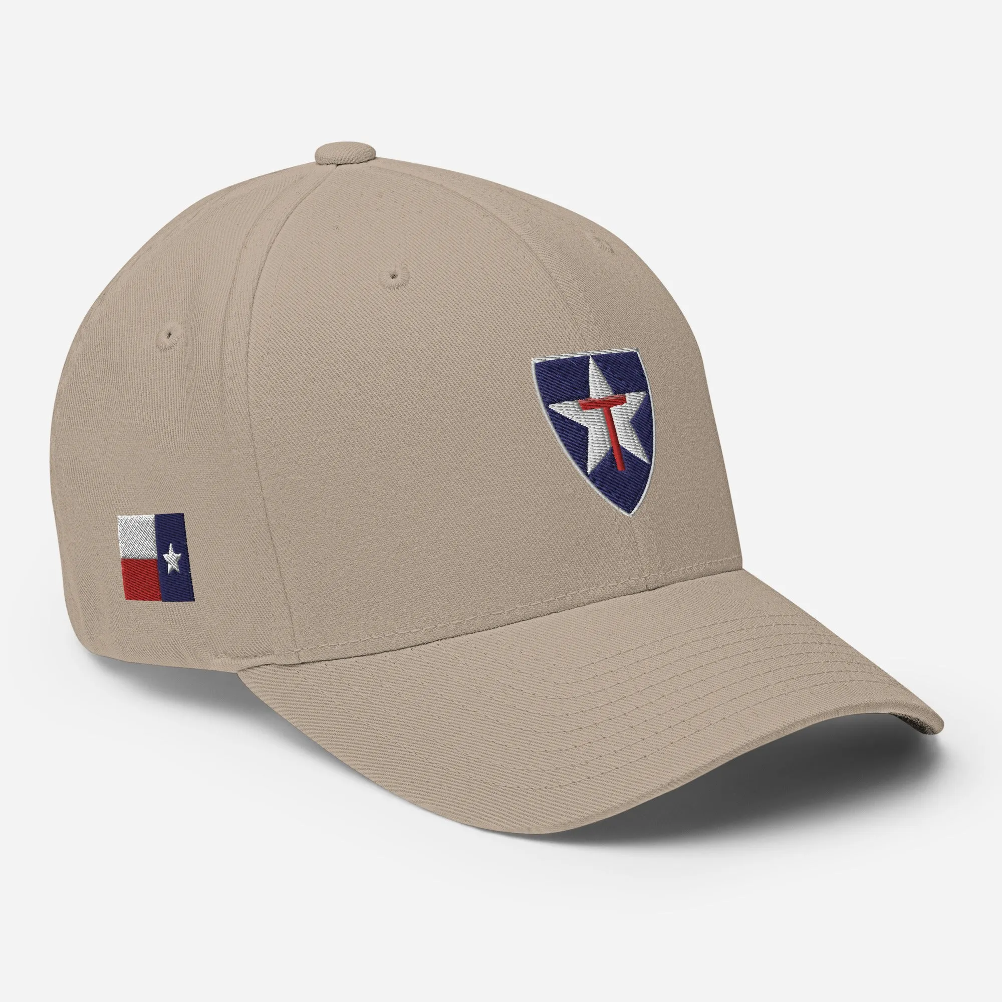 FlexFit Embroidered Texas State Guard Cap - Stylish and High-Quality