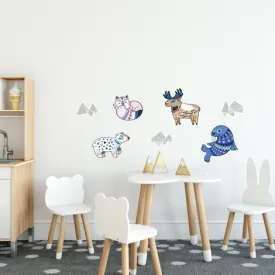 Fabric Wall Decals - Arctic Animals