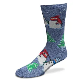 FBF Snowmen All Over Socks