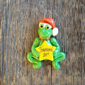 Frog Christmas Ornament