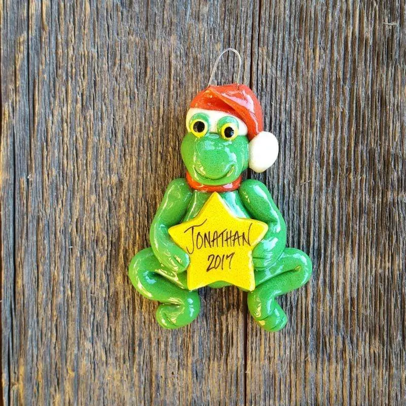 Frog Christmas Ornament