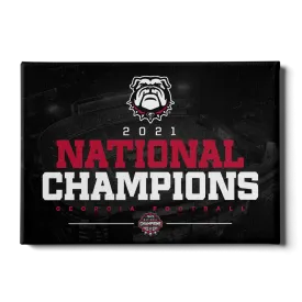 Georgia Bulldogs - 2021 National Champions Georgia Bulldogs