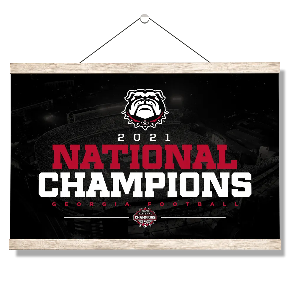 Georgia Bulldogs - 2021 National Champions Georgia Bulldogs