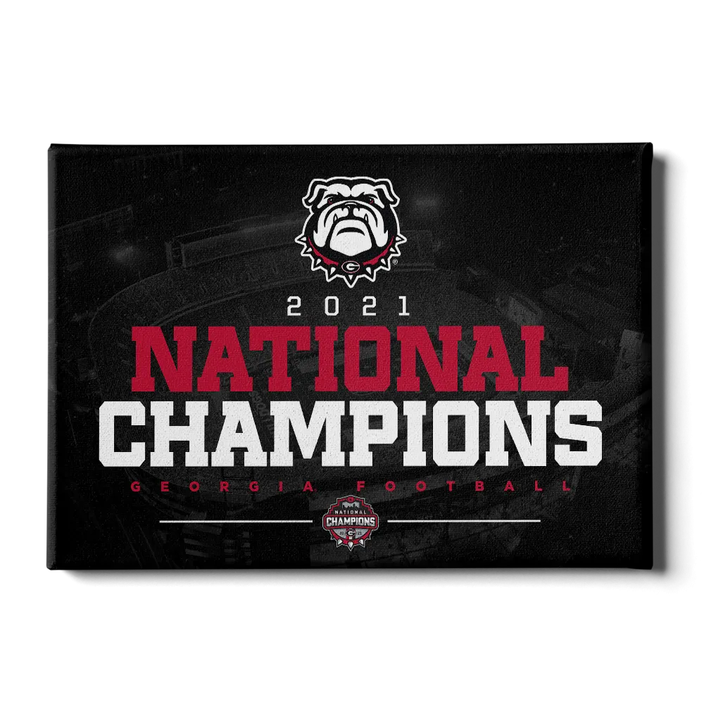 Georgia Bulldogs - 2021 National Champions Georgia Bulldogs