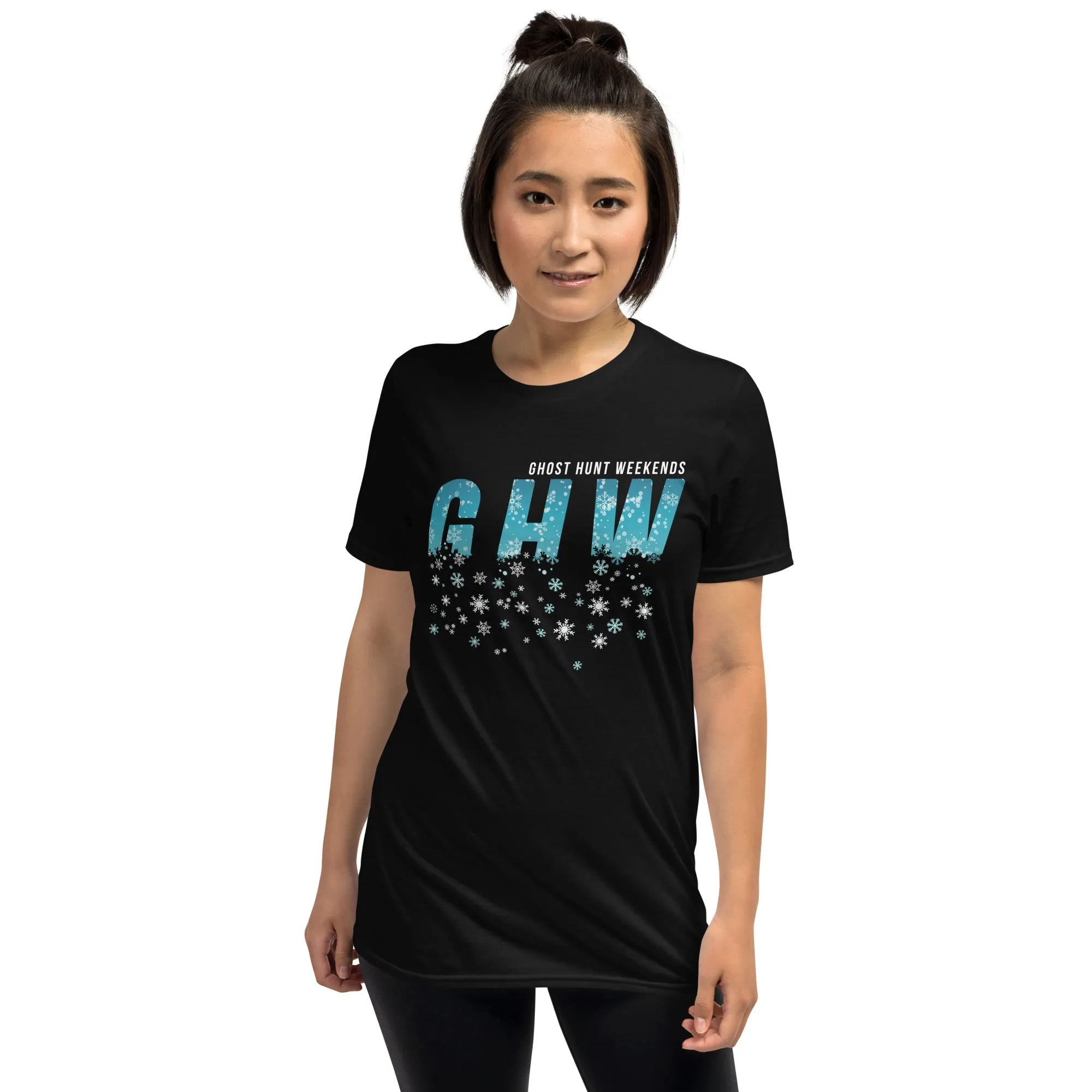 GHW Christmas Snowflakes Tee - Black