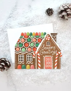 Gingerbread House Card