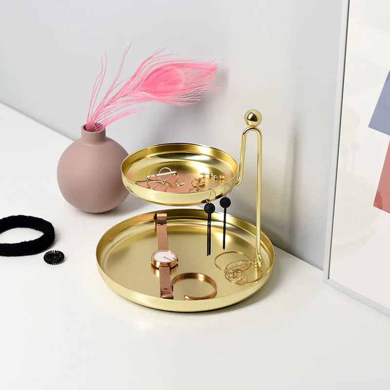 Gold Accessories Stand