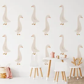 Goose Wall Decal Set