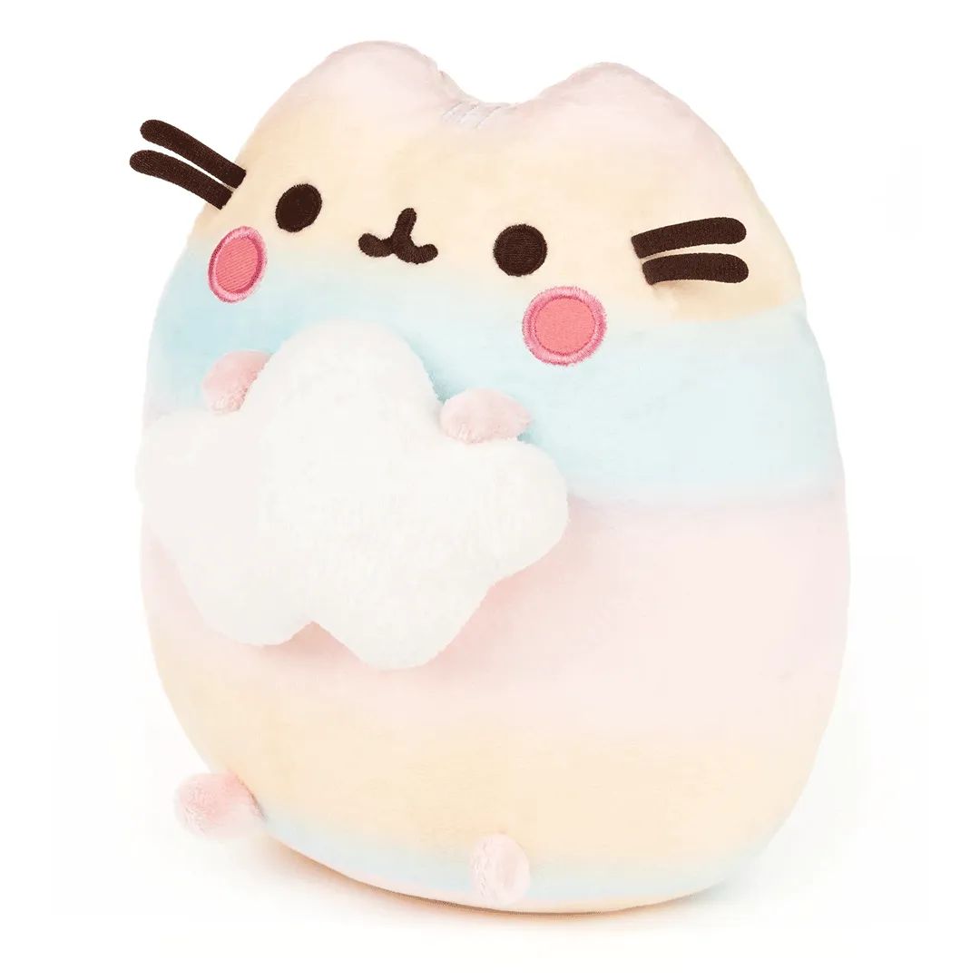 GUND Pusheen Rainbow Ombre 9.5" Plush Toy