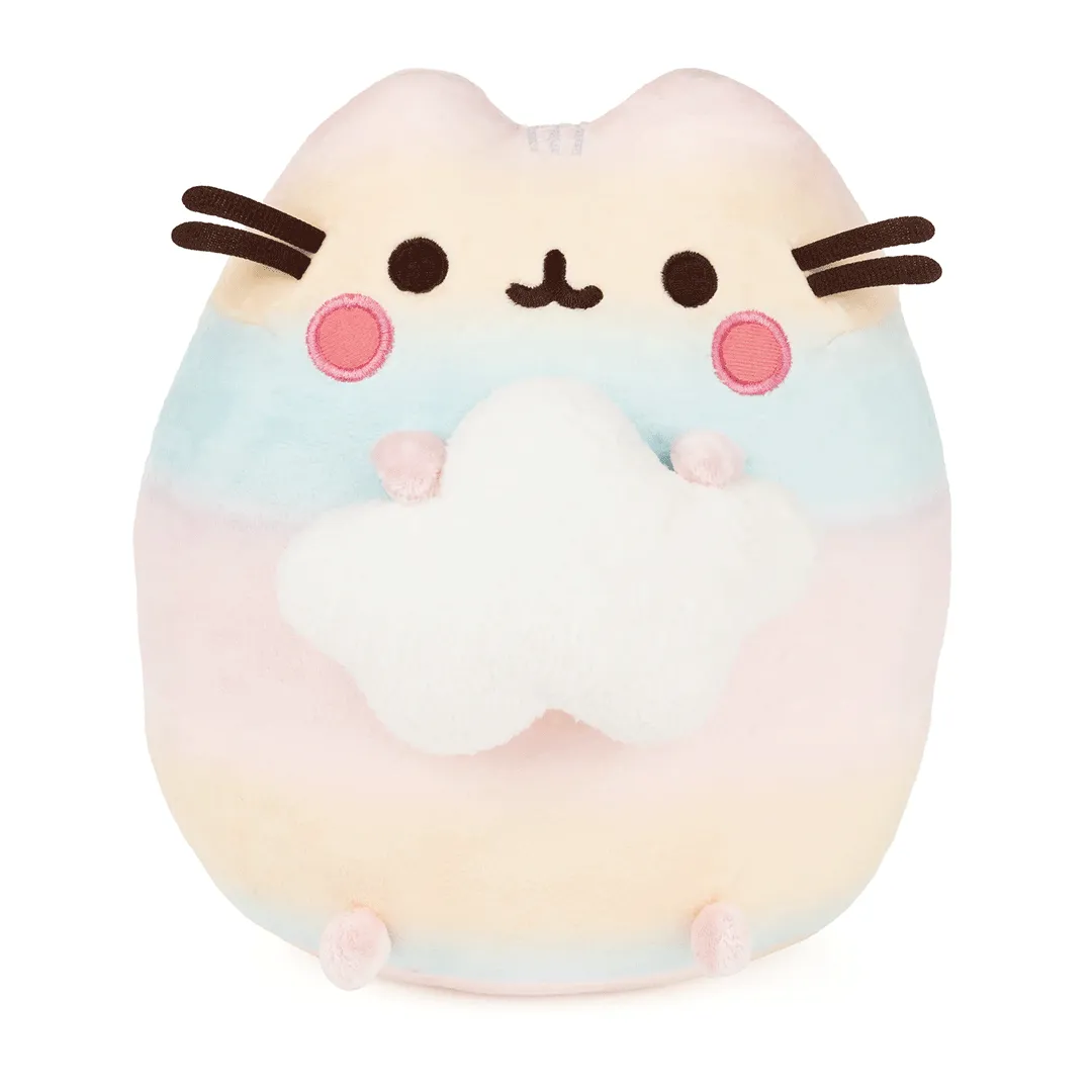 GUND Pusheen Rainbow Ombre 9.5" Plush Toy