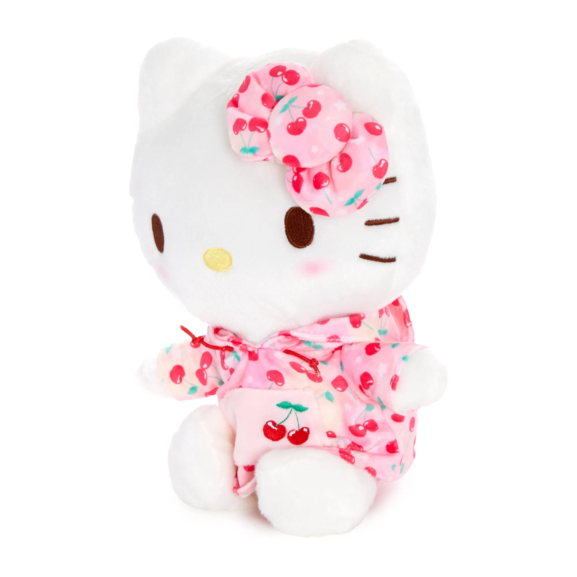 Hello Kitty Cherry Hoodie 10" Plush