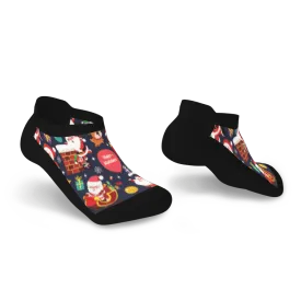 Here Comes Santa Diabetic Ankle Socks