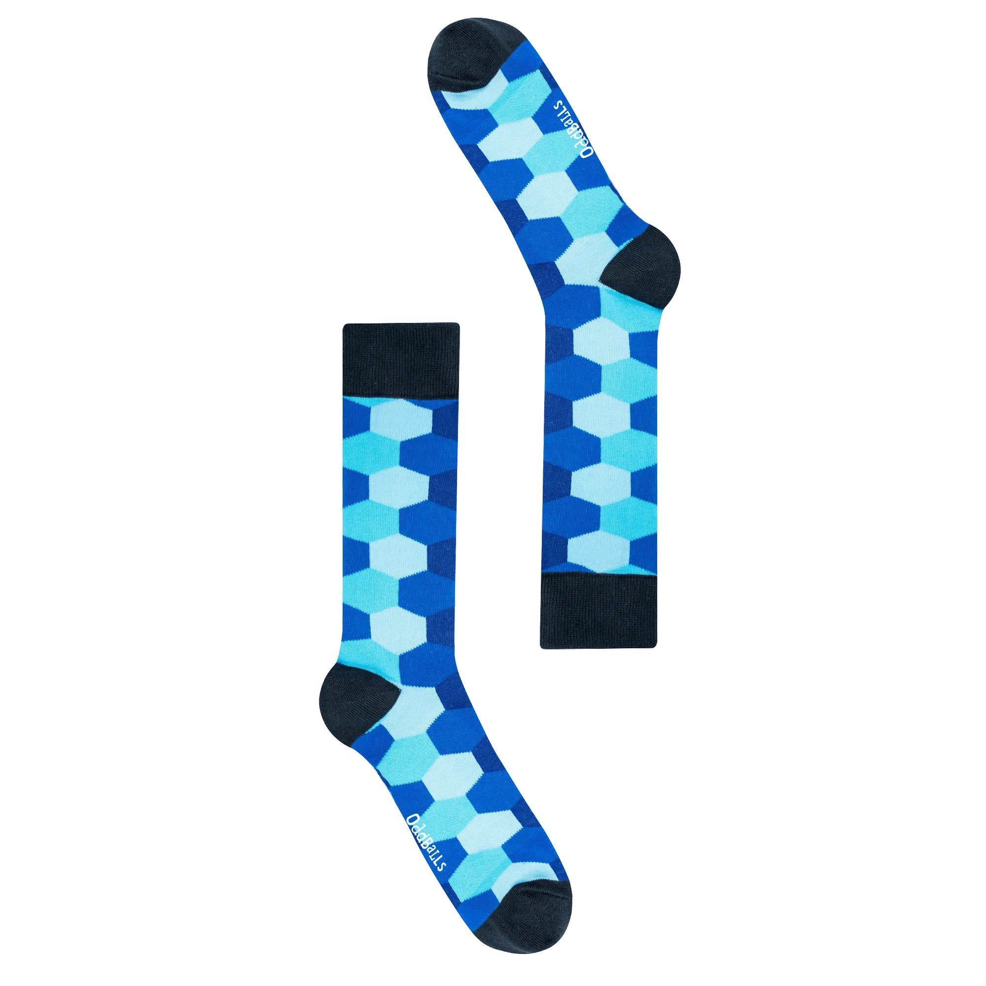 Hex Blue - Socks Size 1-2