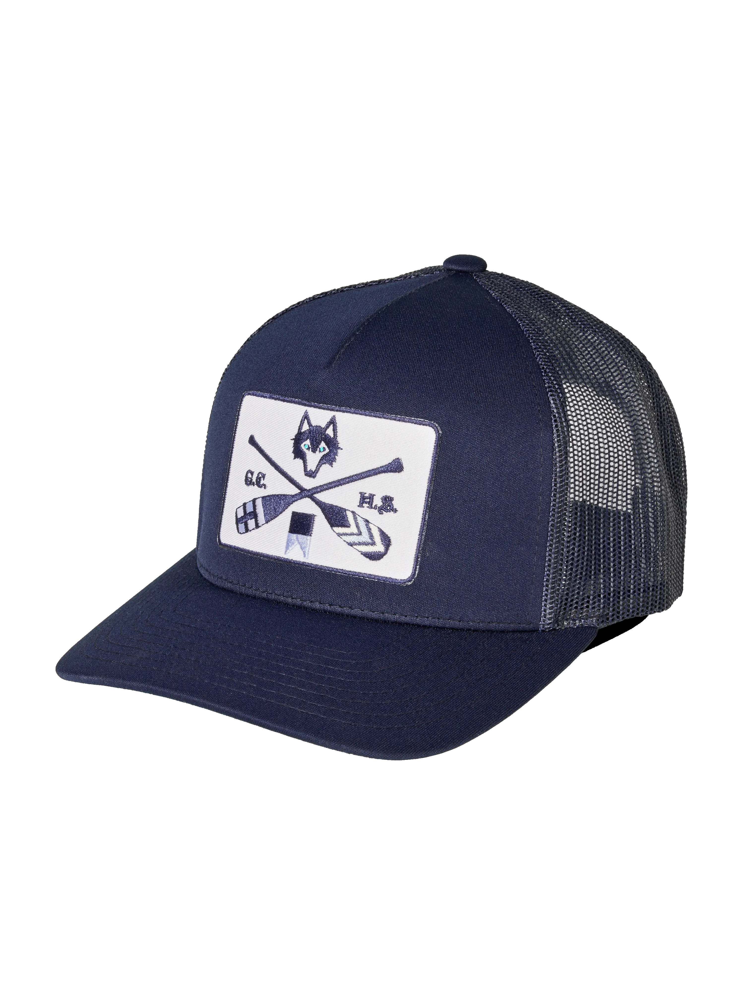 H.S. Crossed Paddles Trucker Hat