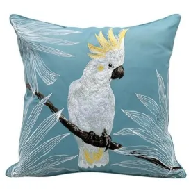 Indoor Outdoor Cockatoo Pillow