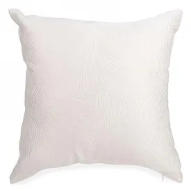 IVORY TEXTURED CUSHION (17X17)