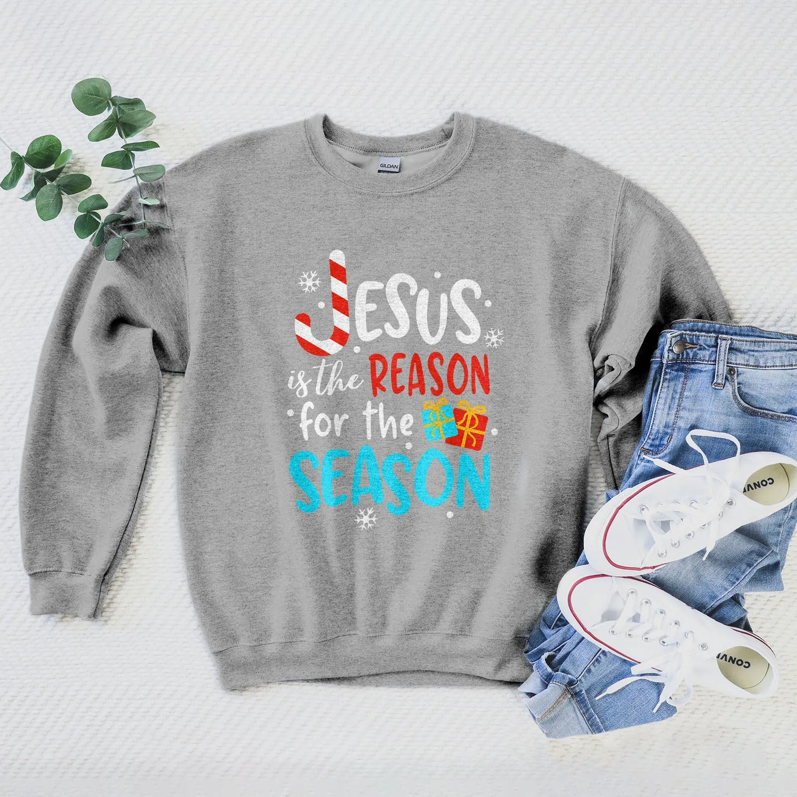 Jesus Is The Reason For The Season Sweatshirt