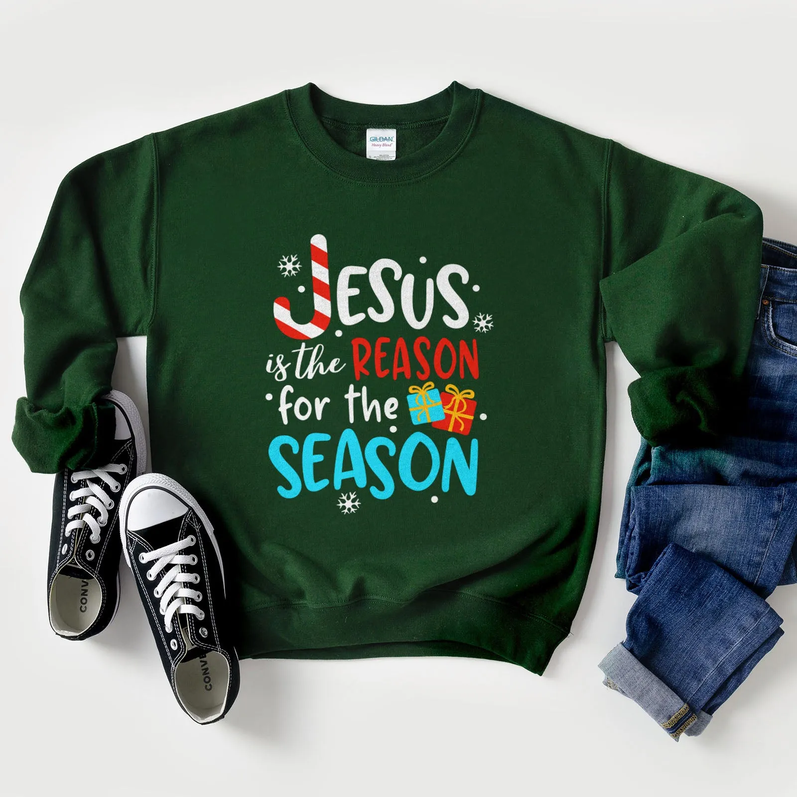 Jesus Is The Reason For The Season Sweatshirt