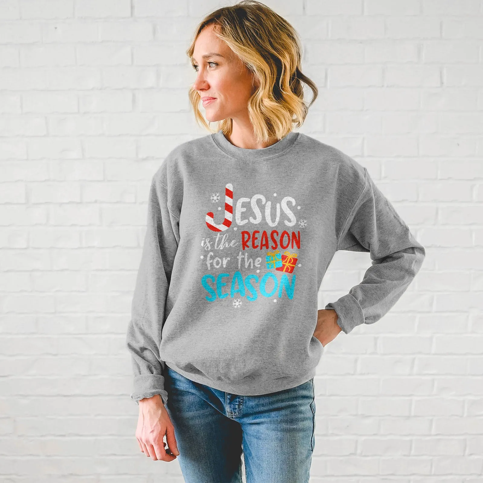 Jesus Is The Reason For The Season Sweatshirt