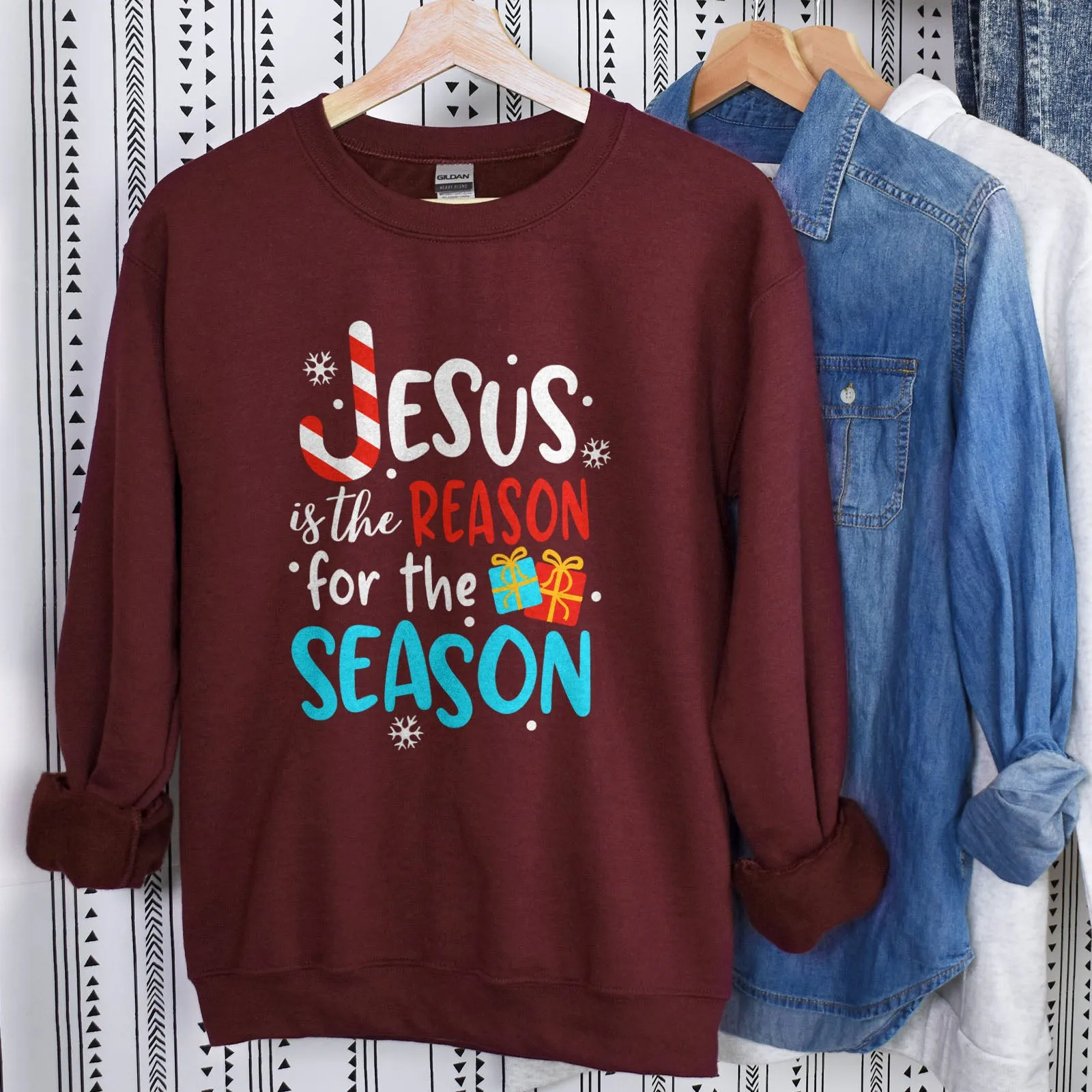 Jesus Is The Reason For The Season Sweatshirt